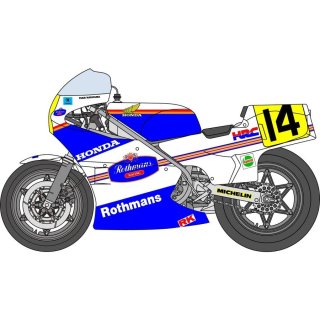 1/12 Honda NS 500 '85 Gardner & Mamora Decal - museumcollection