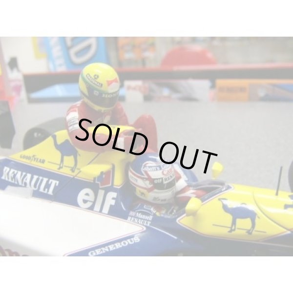 Photo1: 1/18 Williams FW14 Ride On Sena Decal (1)